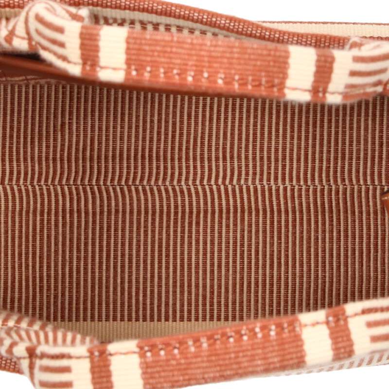 CELINE 24SS Small Cabas Stripe Textile Tote Size ONE SIZE