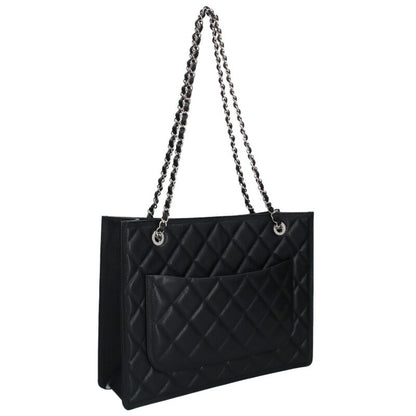 CHANEL Caviar Skin Chain Shoulder Tote Bag ONE Size ONE SIZE
