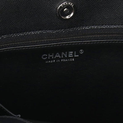 CHANEL Caviar Skin Chain Shoulder Tote Bag ONE Size ONE SIZE