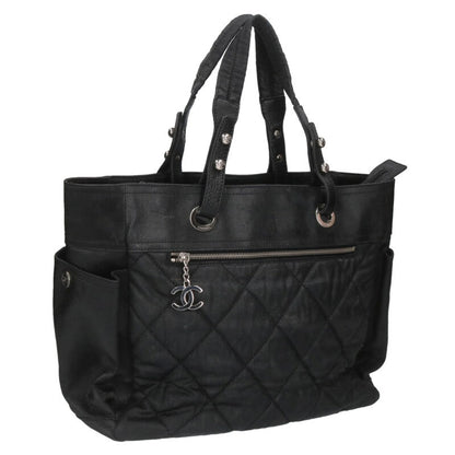 CHANEL Paris Biarritz GM Coated Canvas Tote Size ONE SIZE