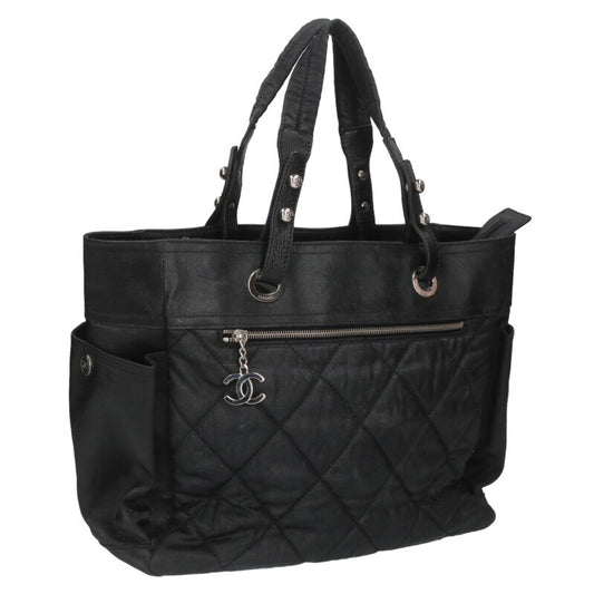 CHANEL Paris Biarritz GM Coated Canvas Tote Size ONE SIZE