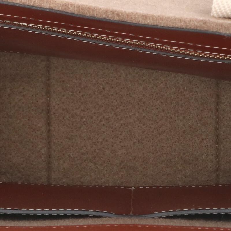 Chloe Woody Felt Leather Medium Tote Size ONE SIZE