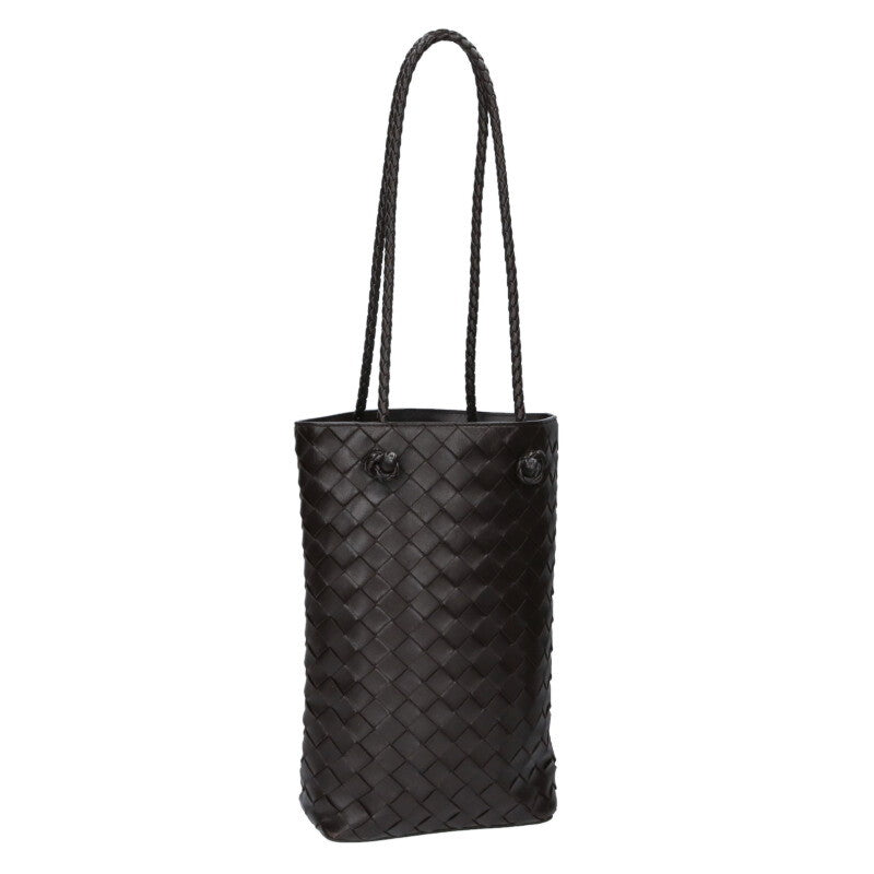 BOTTEGA VENETA Nappa Intrecciato Leather Tote Size ONE SIZE
