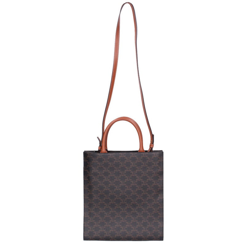 CELINE Small Vertical Cabas Triomphe 2-Way Size ONE SIZE