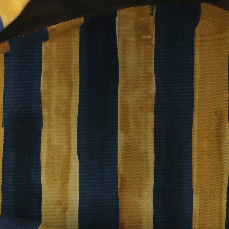 FENDI Stripe Canvas Leather Handle Shoulder Size ONE SIZE