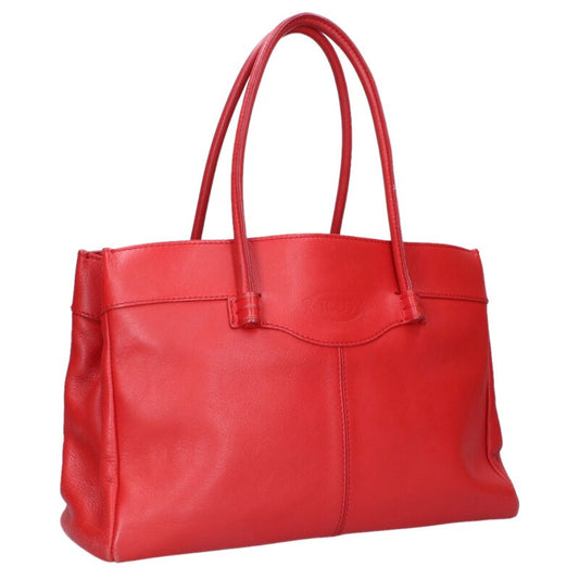 TODS Mocassino Leather Tote Bag Size ONE SIZE