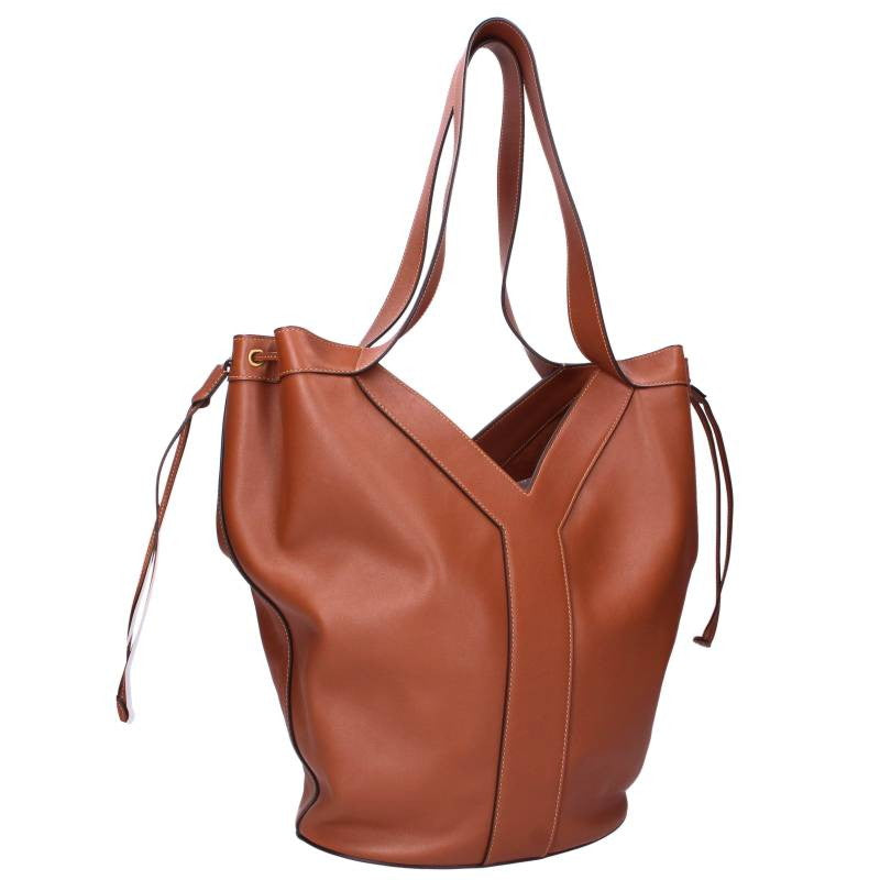 SAINT LAURENT PARIS Calfskin Hobo Bag Size ONE SIZE