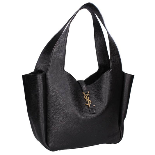 SAINT LAURENT PARIS Le 5 à 7 Bag Black/Gold Size ONE SIZE