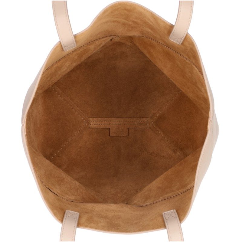 LOEWE Puzzle Fold Tote Bag Calfskin Beige Size ONE SIZE
