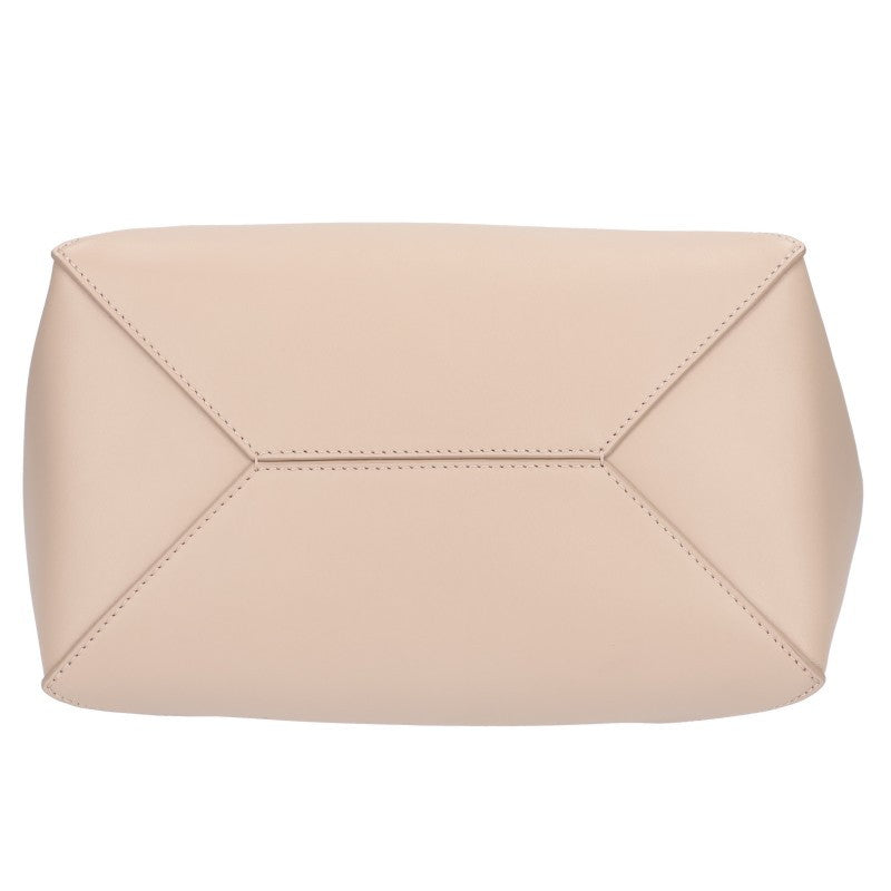 LOEWE Puzzle Fold Tote Bag Calfskin Beige Size ONE SIZE