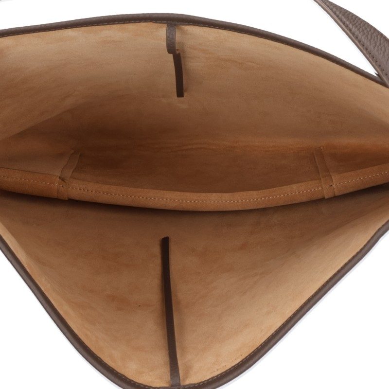 THEROW Large NS Park Calfskin Tote Bag Brown Size ONE SIZE