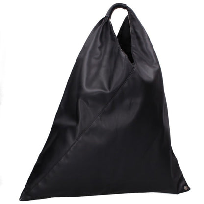 MM6 20SS Japanese Medium Faux Leather Bag Black Size UNI