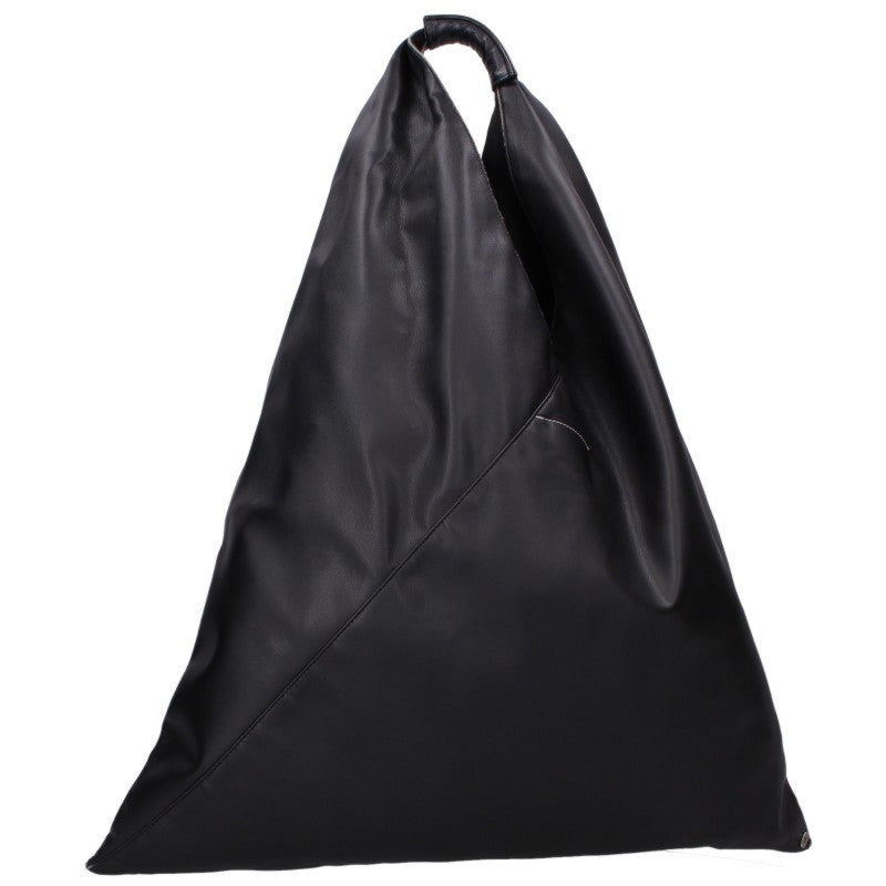 MM6 20SS Japanese Medium Faux Leather Bag Black Size UNI