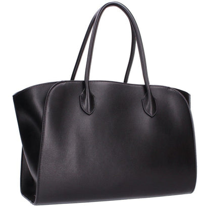 THEROW Marlo 14 Calfskin Tote Black Silver
