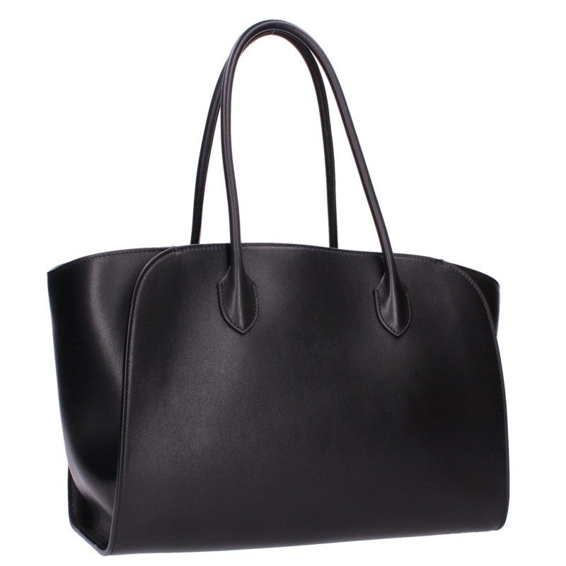 THEROW Marlo 14 Calfskin Tote Black Silver