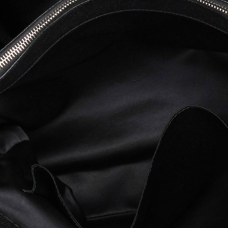 CHANEL Matelassé Black Caviar Tote Bag