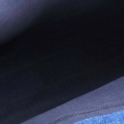 CHANEL Matelassé Indigo Denim Tote Bag