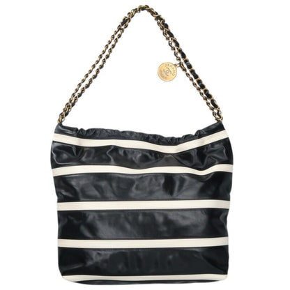 CHANEL CHANEL22 Small Shiny Calfskin Handbag Size ONE SIZE