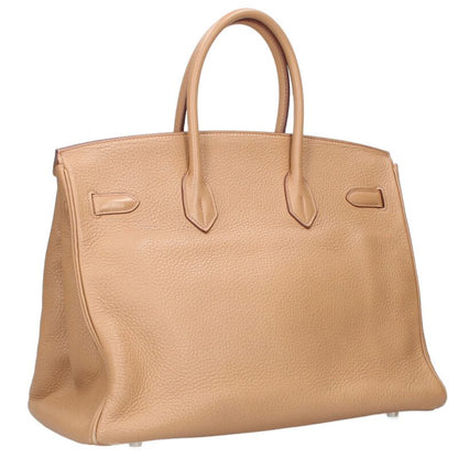 HERMES Birkin 35 Tabac Camel Taurillon Size ONE SIZE