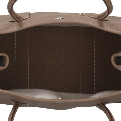 HERMES Garden Party PM Etoupe Negonda Leather Size ONE SIZE