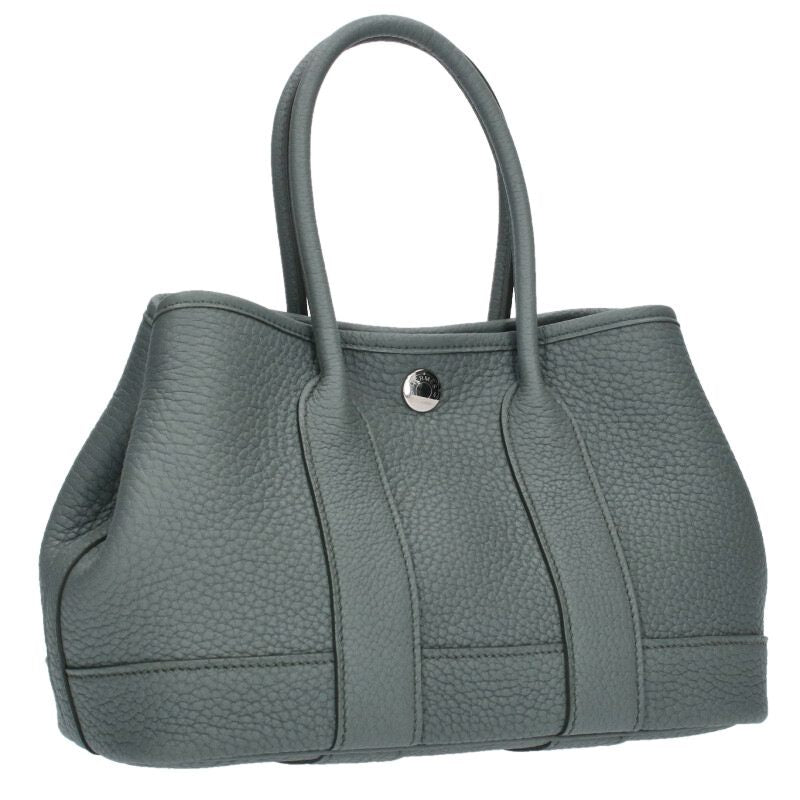 HERMES Neo Garden 23 Vert Amande Leather Size ONE SIZE
