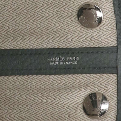 HERMES Neo Garden 23 Vert Amande Leather Size ONE SIZE