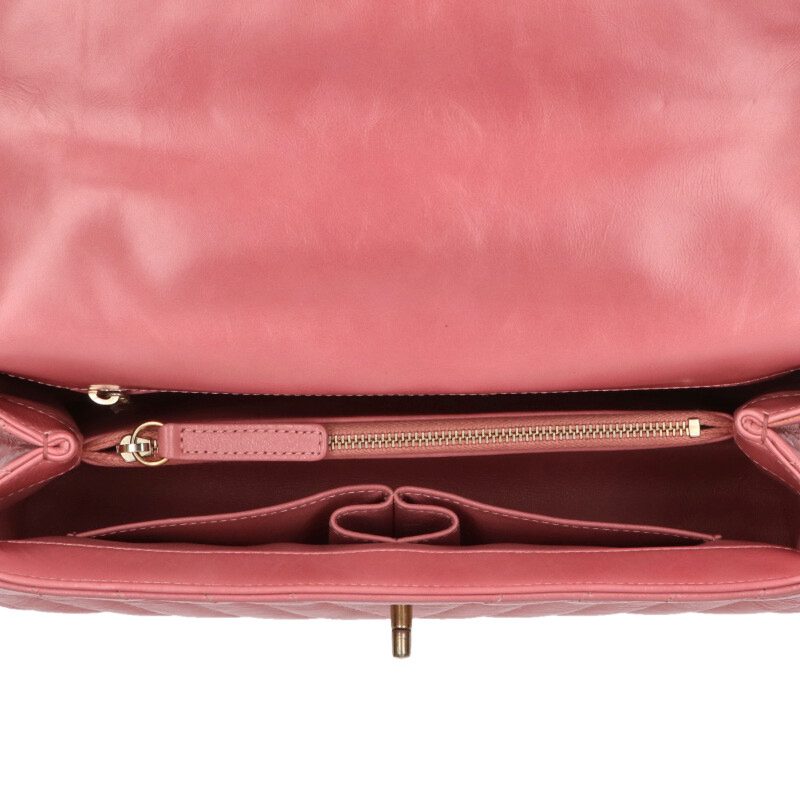 CHANEL Coco Handle 29 Aged Calfskin Lizard Size ONE SIZE
