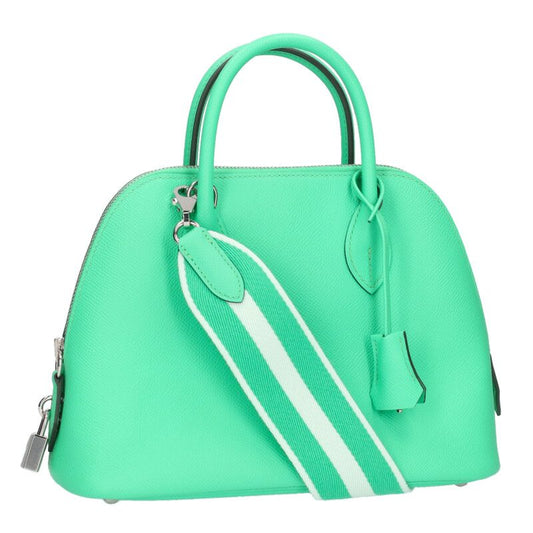 HERMES Bolide 25 1923 Vert Comique Epsom Size ONE SIZE