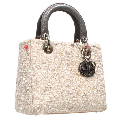 Christian Dior Lady Dior Sequin Tweed Size ONE SIZE