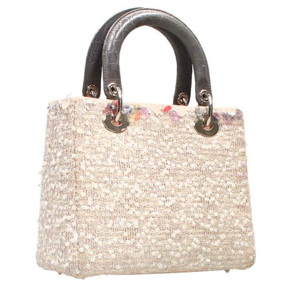 Christian Dior Lady Dior Sequin Tweed Size ONE SIZE