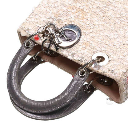 Christian Dior Lady Dior Sequin Tweed Size ONE SIZE