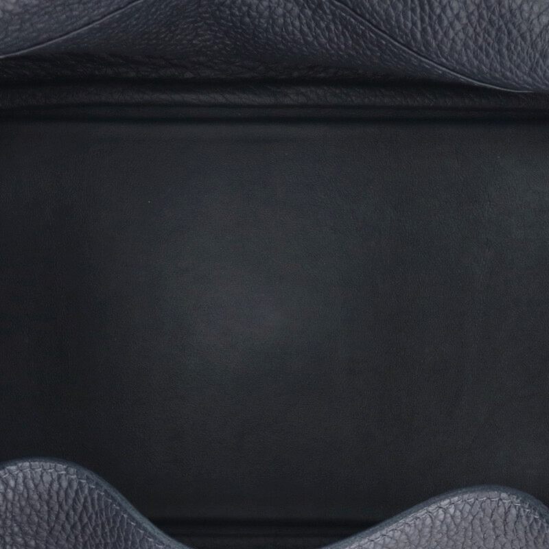 HERMES Lindy 26 Togo Leather Navy Size ONE SIZE