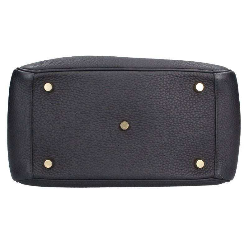 HERMES Lindy 26 Togo Leather Navy Size ONE SIZE
