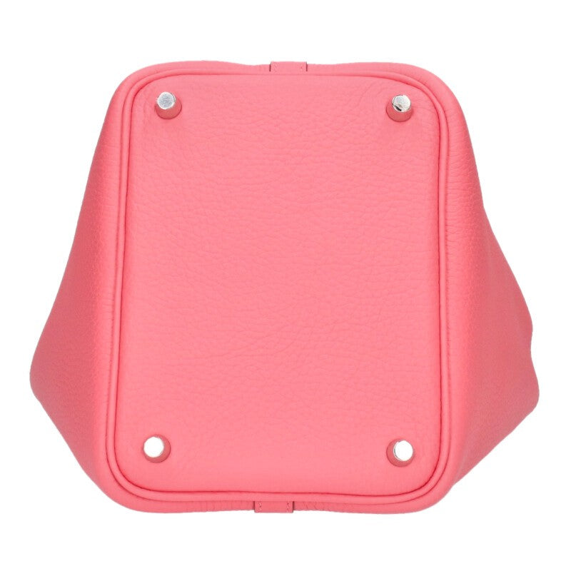 HERMES Picotin Lock PM Rose Azalee Pink Size ONE SIZE