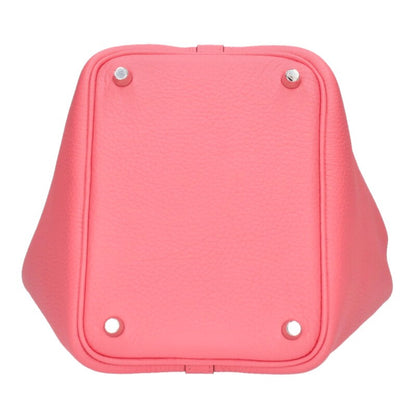HERMES Picotin Lock PM Rose Azalee Pink Size ONE SIZE