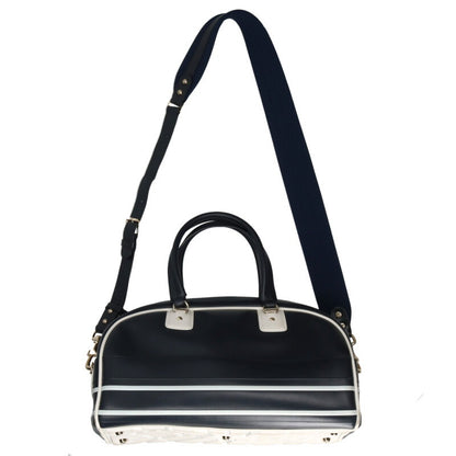 Christian Dior VIBE 2WAY Leather Bowling Bag Size ONE SIZE