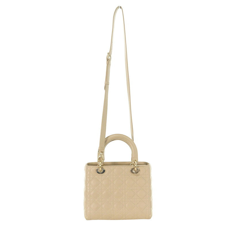 Christian Dior Lady Dior Quilted 2WAY Bag Size ONE SIZE