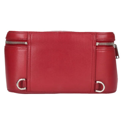 DIOR World Tour Oblique Leather Handbag Red Size ONE SIZE