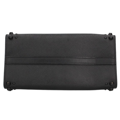 PRADA Paradigm Studded 2WAY Shoulder Bag Black Size ONE SIZE