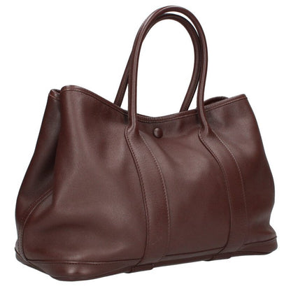 HERMES Garden Party TPM Swift Leather Handbag Size ONE SIZE