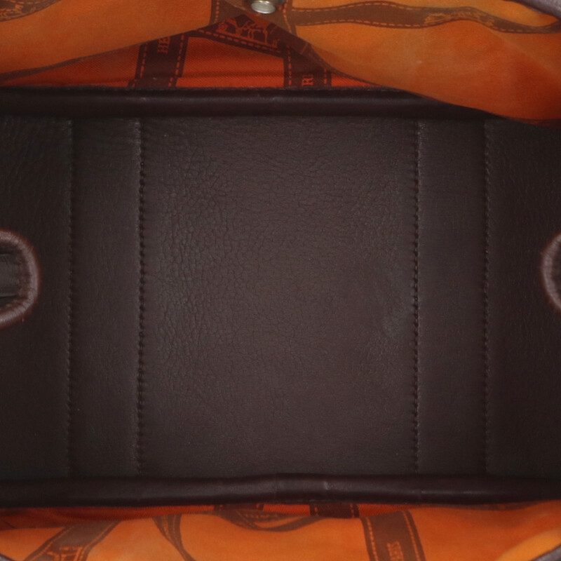 HERMES Garden Party TPM Swift Leather Handbag Size ONE SIZE