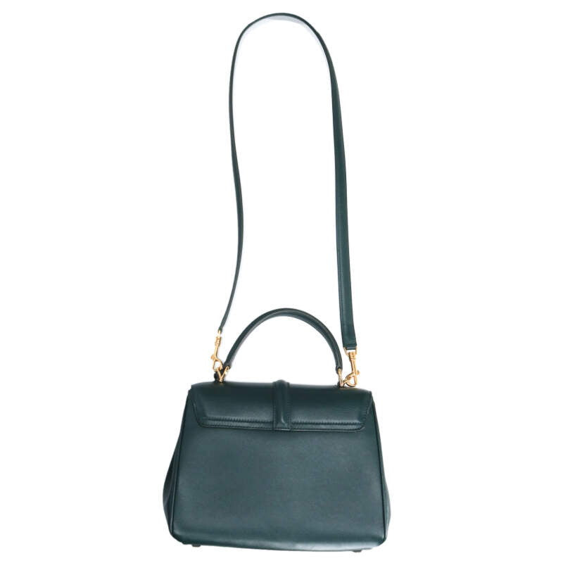 CELINE Small 16 Leather 2WAY Handbag Size ONE SIZE