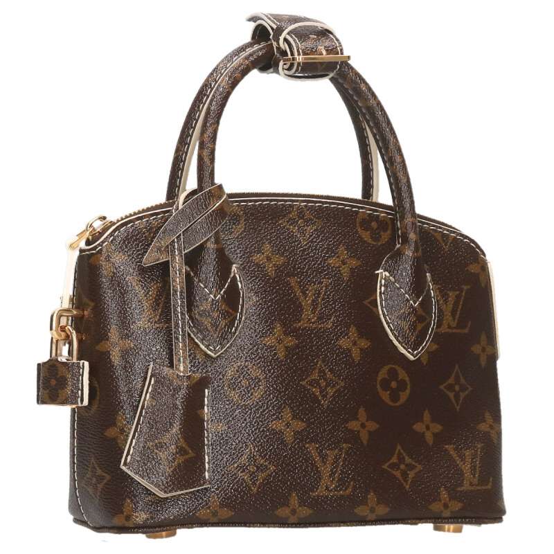 LOUISVUITTON Lockit BB Monogram Shiny PVC Size ONE SIZE