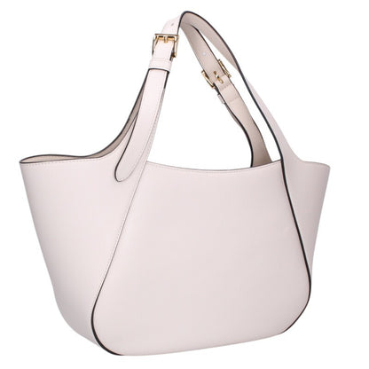 PRADA Triangle Logo Plate Leather Handbag Size ONE SIZE