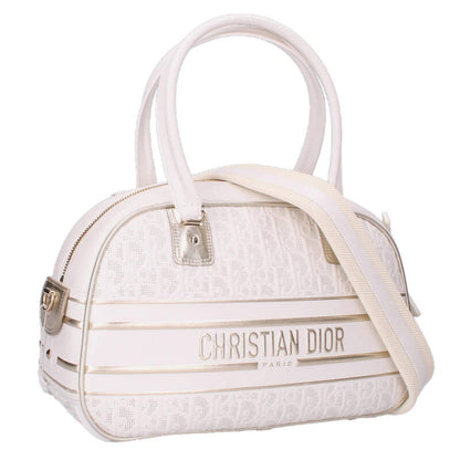 DIOR Vibe Medium Oblique Calfskin Bowling Bag Size ONE SIZE