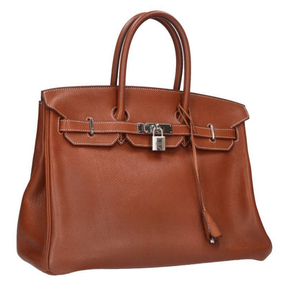 HERMES Birkin 35 Togo Leather SV Hardware Size ONE SIZE