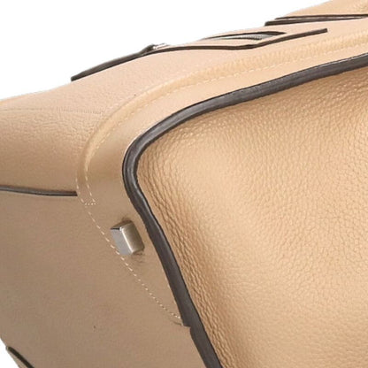 CELINE Luggage Mini Shopper Leather Handbag Size ONE SIZE