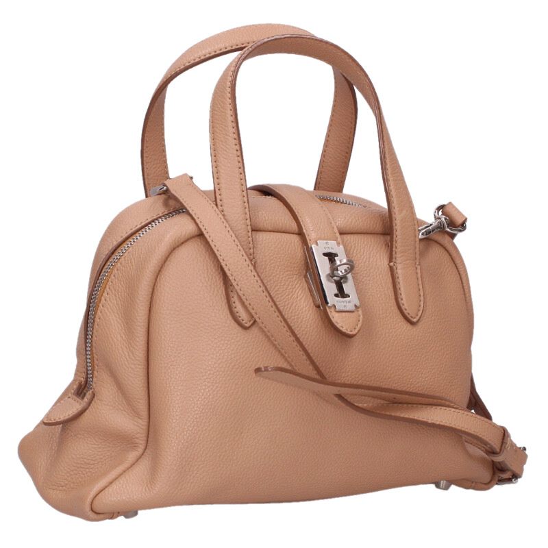 VUNQUE Toque Tote S Leather 2WAY Handbag Brown Size ONE SIZE
