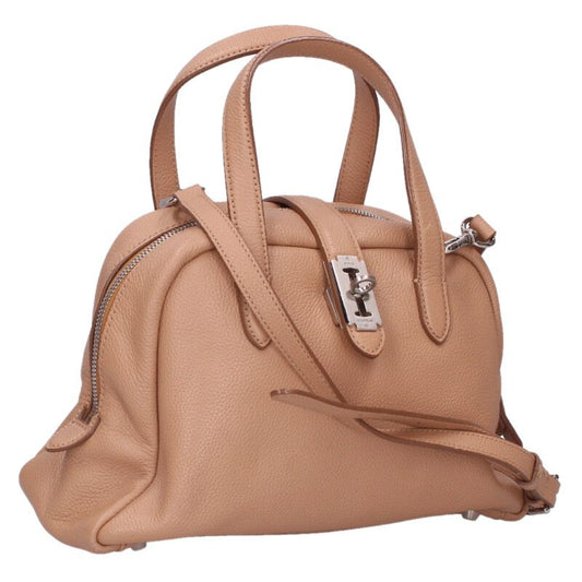 VUNQUE Toque Tote S Leather 2WAY Handbag Brown Size ONE SIZE