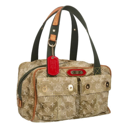 LOUISVUITTON Jasmine Monogramouflage Denim Handbag